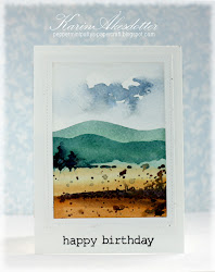 watercolor card simple tutorial inspiration cards easy watercolour journal painting paintings tutorials watercolours paint papercraft karin making fun techniques peppermint