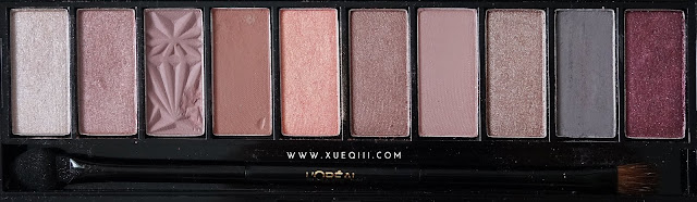 L'Oreal La Palette Nude Beige - Dreamy, Bouquet, Baby, Dry, Ballerina, Sunset, Autumn, Banquet, Night, Violet