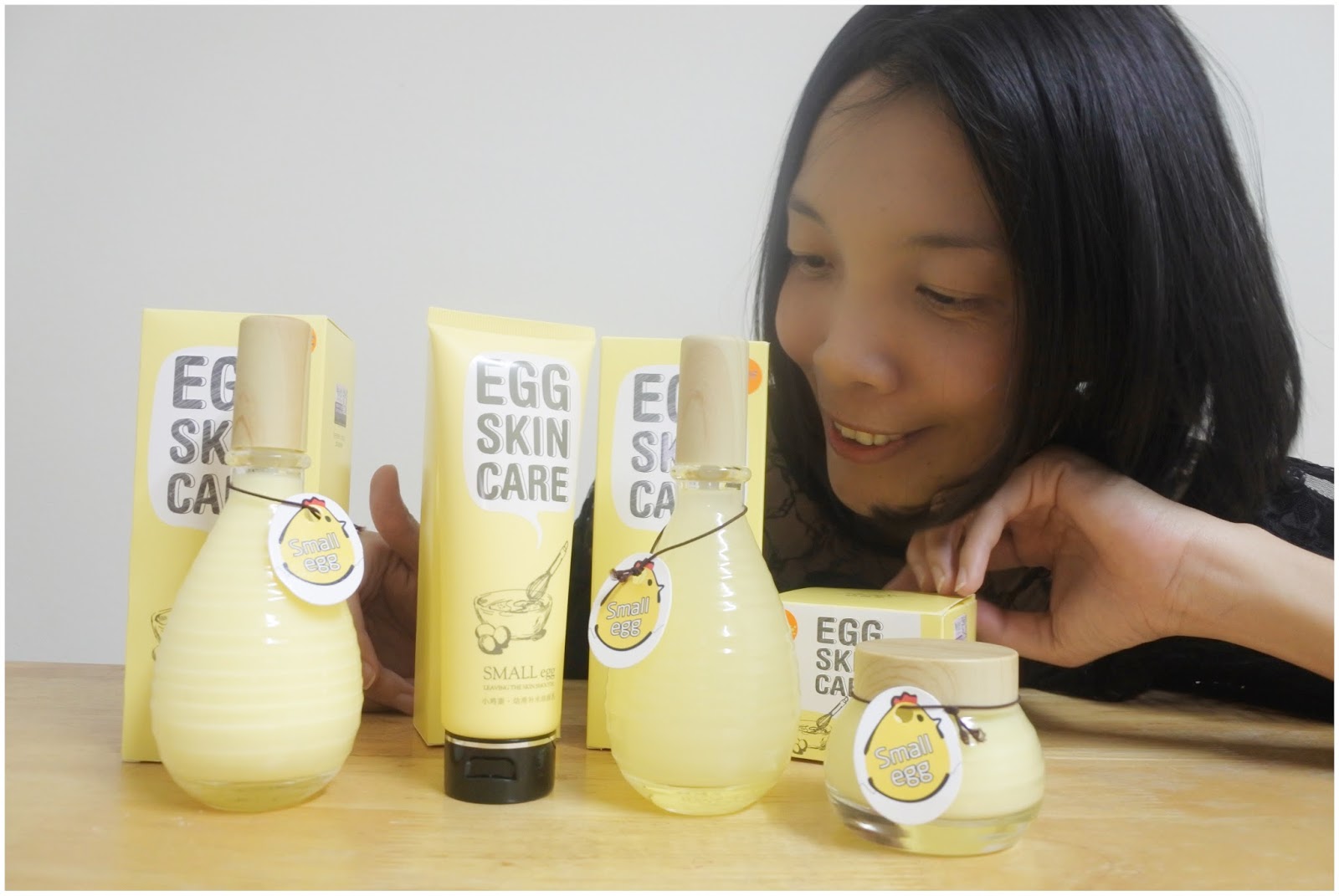 ผิวเนียนนุ่ม ดูกระจ่างใส ดุจ "ไข่ปอก" ด้วย EGG Skin Care (set) SARA