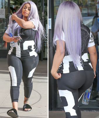 Blac Chyna sheds lots of pounds in just a week after giving birth.