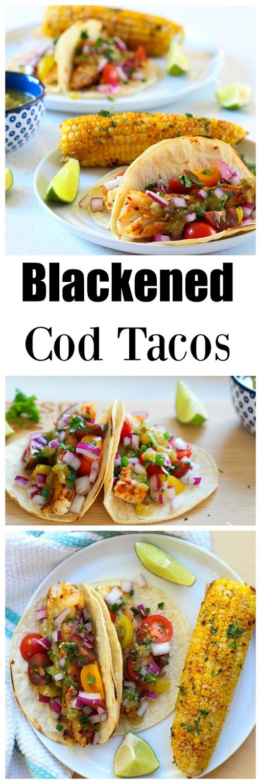 Blackened Fish Tacos - Food Lover