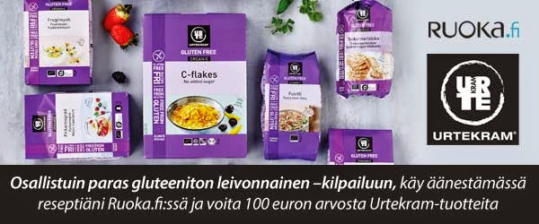 http://ruoka.fi/ruokajutut/urtekram/aanesta-paras-gluteeniton-leivonnainen-ja-voita-100-eurolla-urtekram-tuotteita
