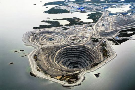 Diavick diamond mine.Canadá
