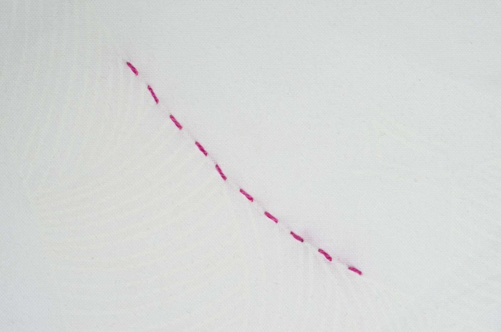 Melody crust  fiber artist embroidery stitches  straight stitches