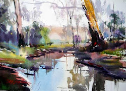 watercolour david paintings landscape artist australian taylor famous watercolor artists painting known colors log brilliant