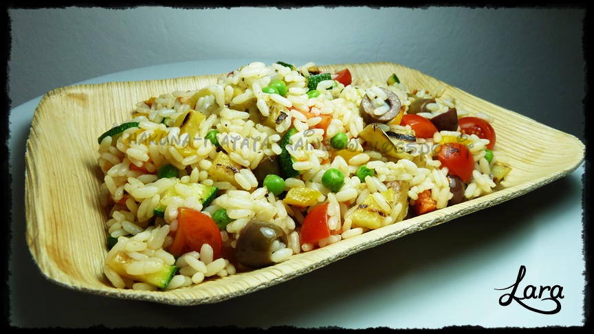 insalata di riso con verdure (condiriso fatto in casa)