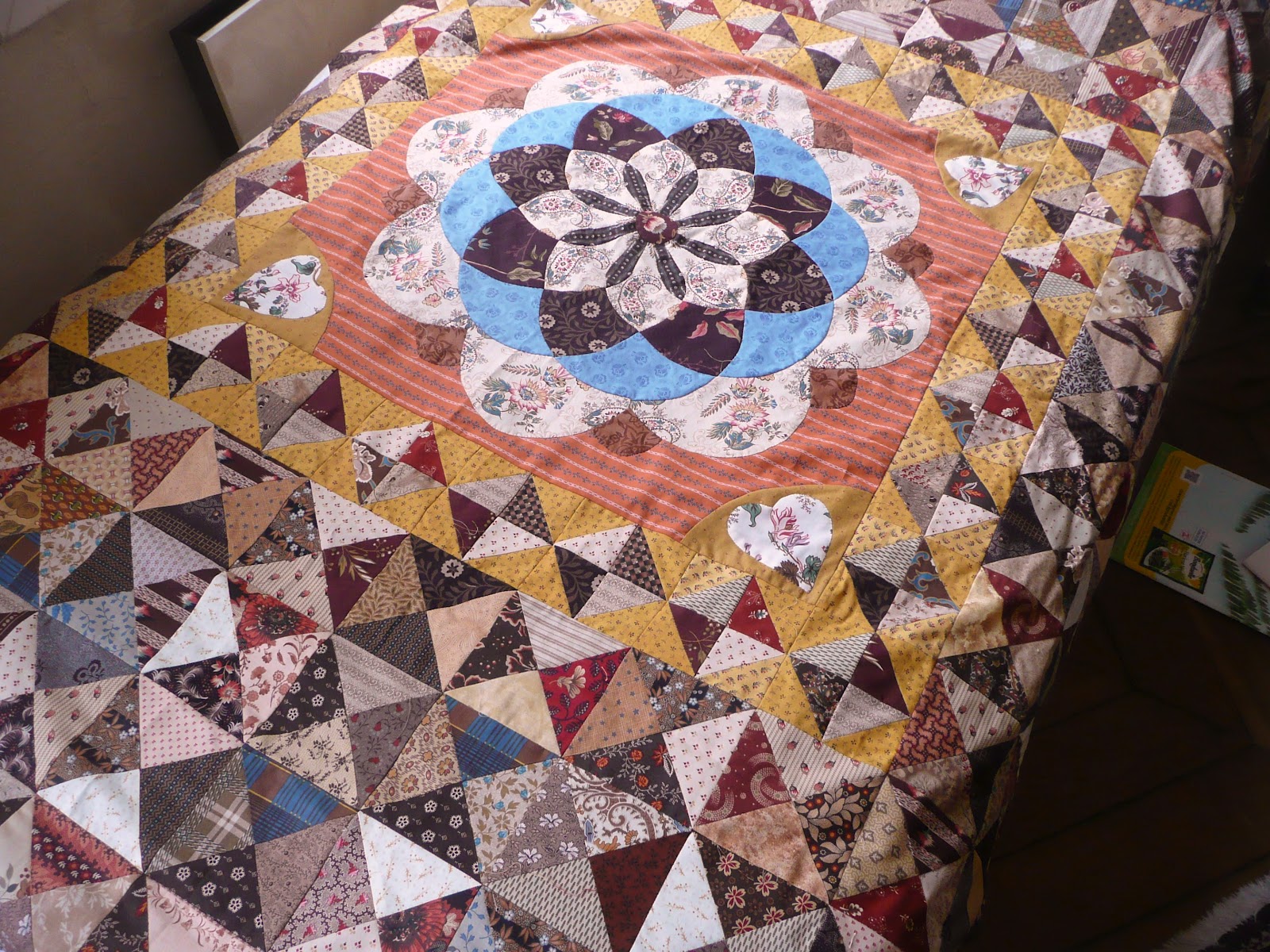 not so zen-quilts in Paris: I'm boring, another quilt.....