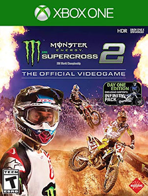 Monster Energy Supercross The Official Videogame 2 Game Cover Xbox One