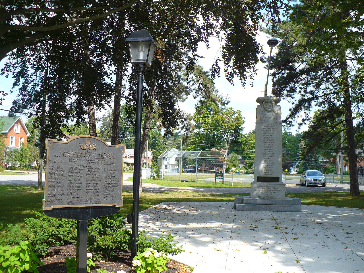 Ontario War Memorials Caledonia