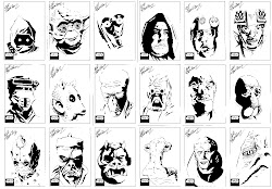 wars star characters drawing bradley cards june