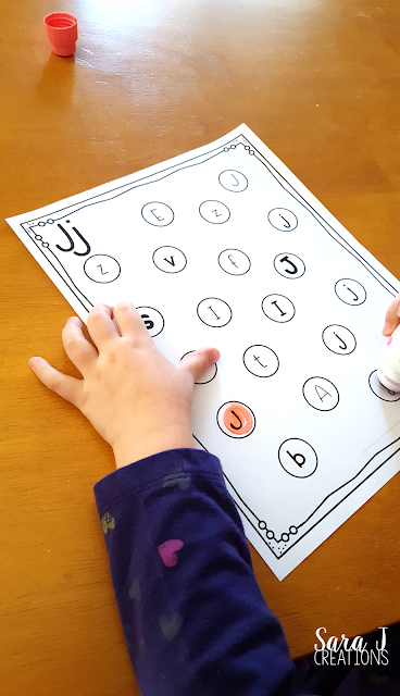 Letter J Activities that would be perfect for #preschool or #kindergarten. Art, fine motor, literacy and #alphabet practice all rolled into #Letter J fun. #sarajcreations