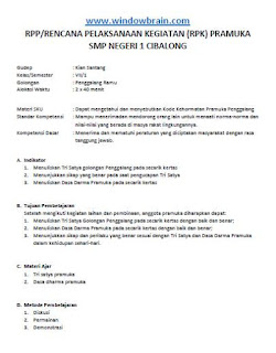 Rpp Pramuka Rencana Pelaksanaan Kegiatan Rpk Pramuka Pdf Pedoman Pendidikan