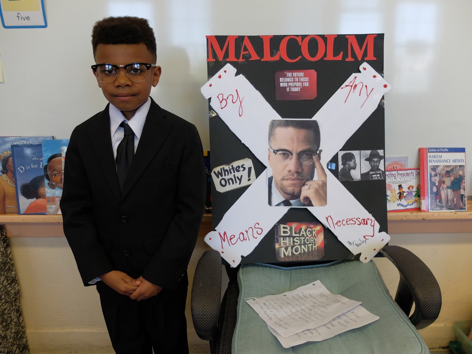 First Grade Adventurers: Black History Month Project Presentations!