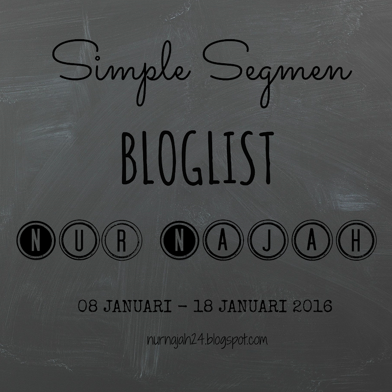 Simple Segmen Bloglist Nur Najah