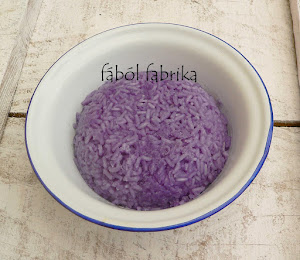 így készül a lila rizs...