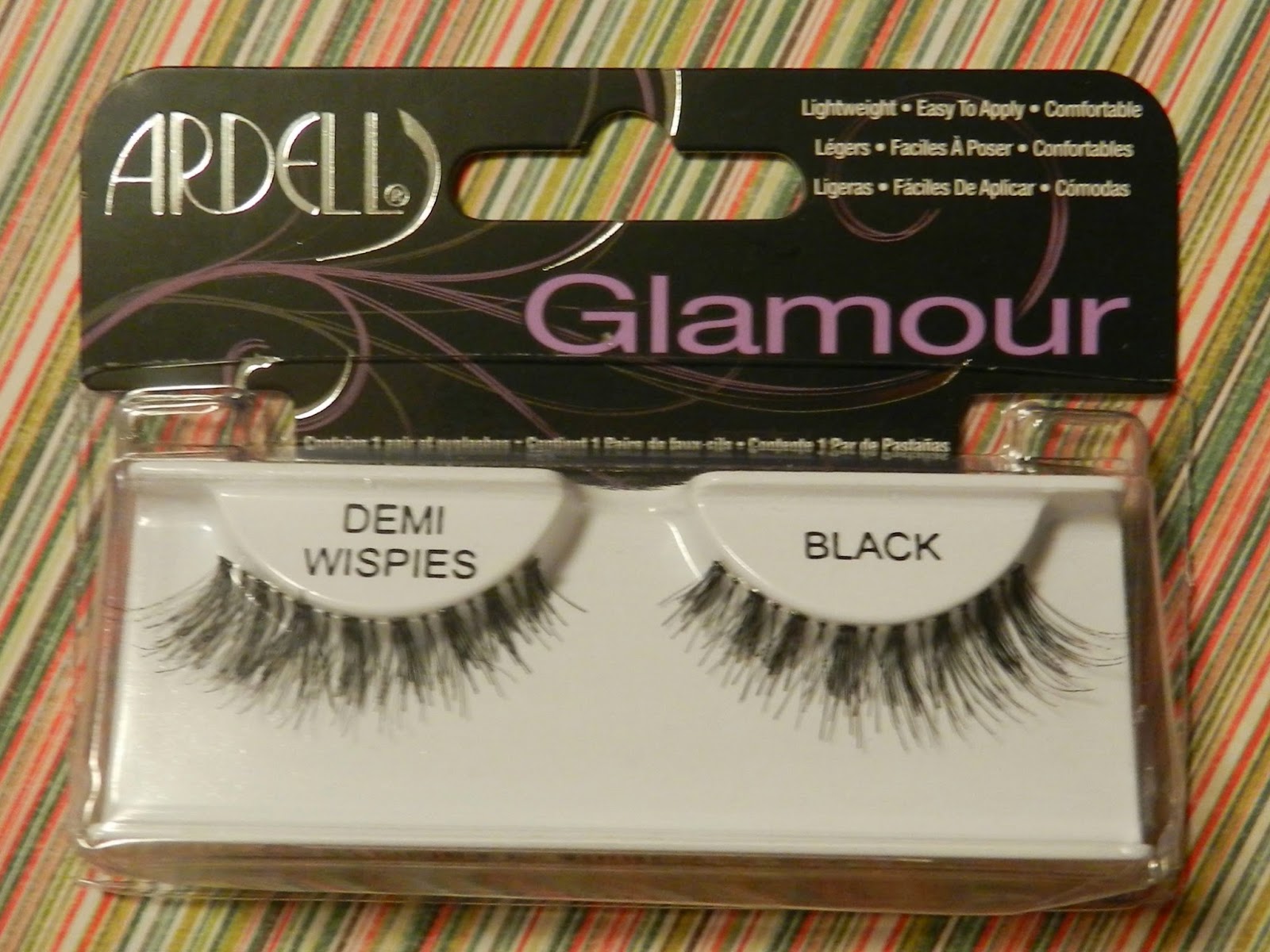 Unfade what fades Ardell Glamour Demi Wispies reviewdemi wispies