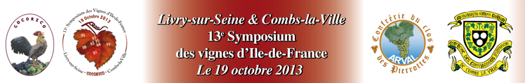 13éme Symposium des vignes d'Ile-de-France