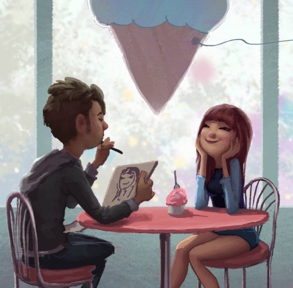 10 Heartwarming Sketches About Love and Romance by Zac Retz!