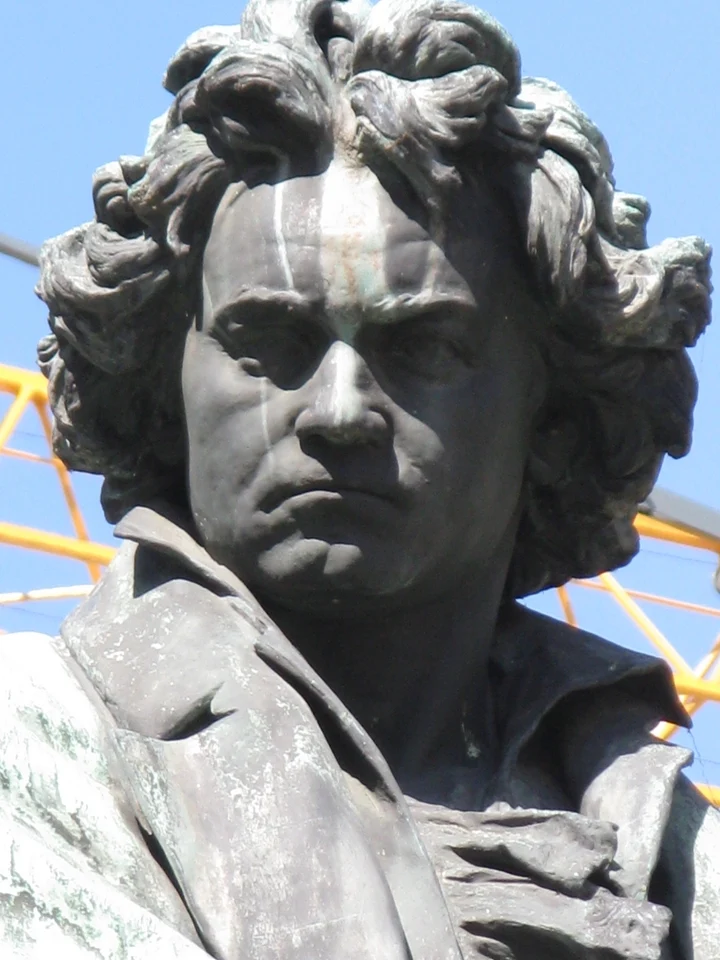 Beethoven Monument, Vienna 1880 | Kaspar von Zumbusch 1830-1915