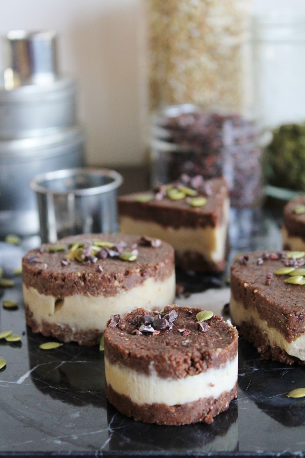 This Rawsome Vegan Life chocolate & vanilla ice cream sandwiches