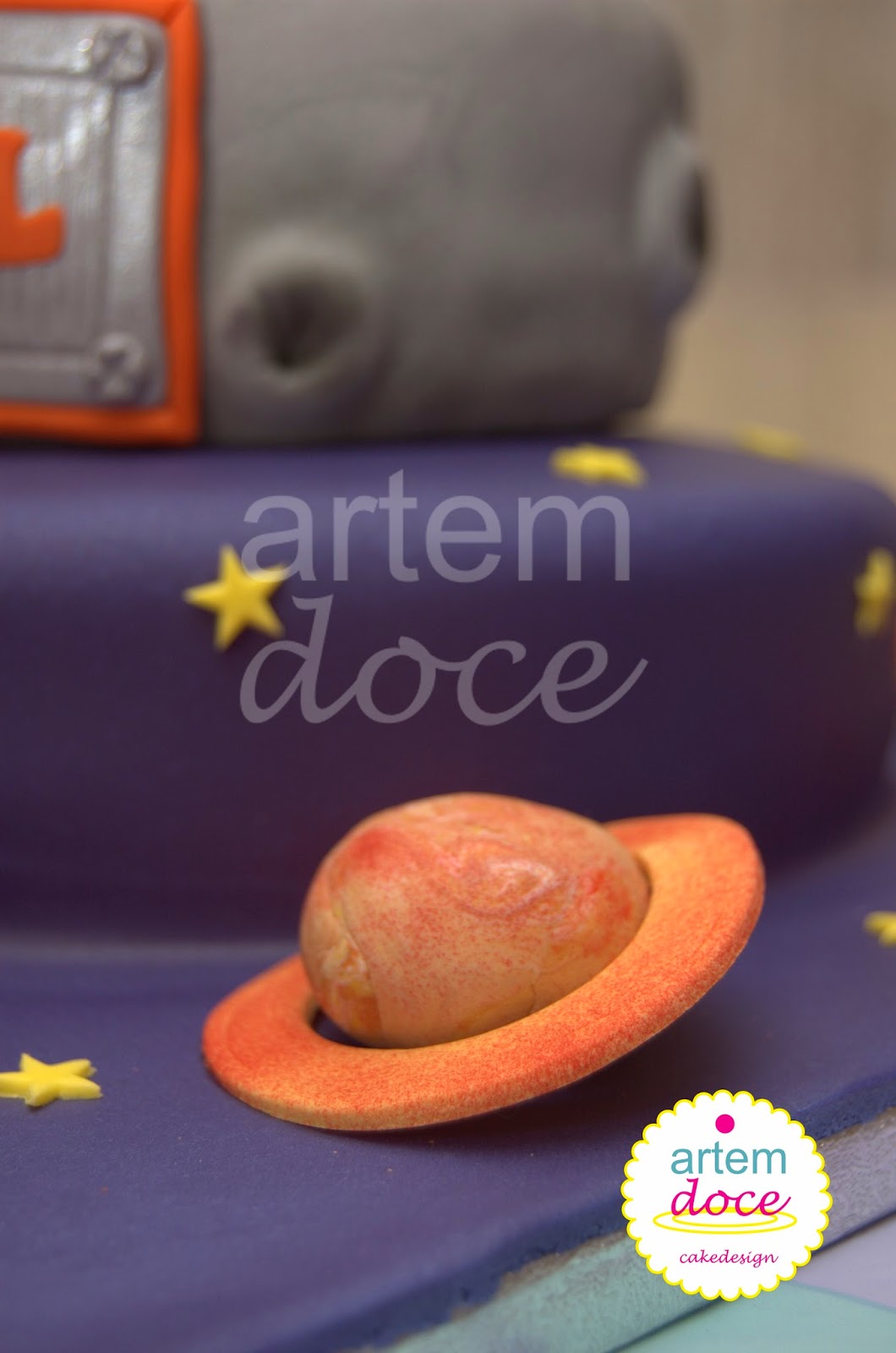 Artem Doce: Bolo do Sistema Solar / Solar Sistem cake