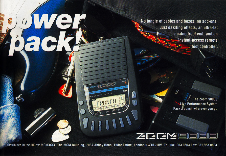 Classic Zoom Guitar and Studio Effects of the Early 1990s Botch