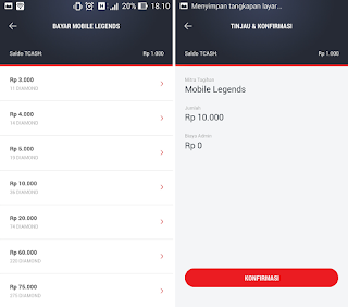 cara mendapatkan saldo tcash gratis