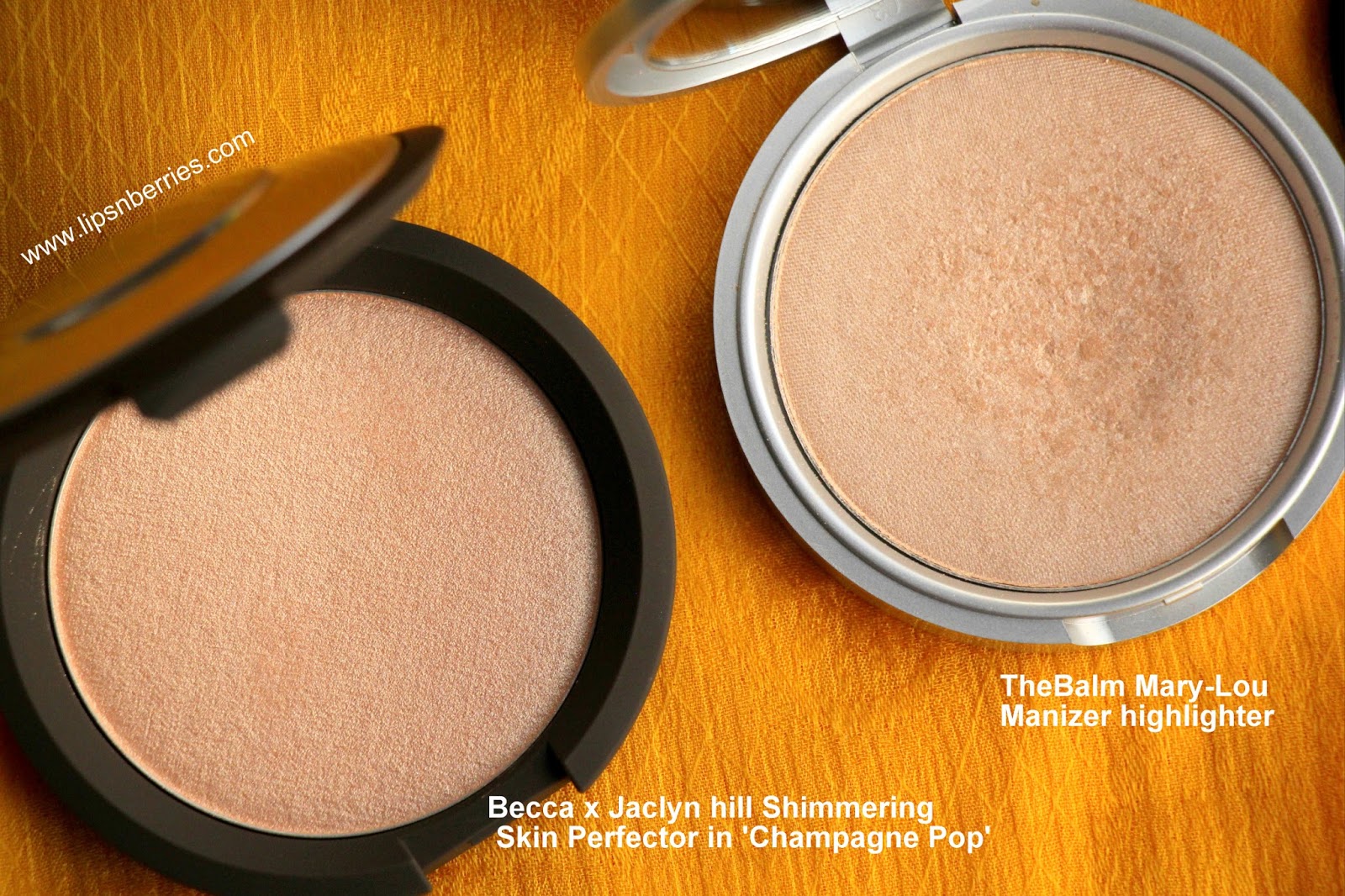 mechanisch zelf vasteland Becca Cosmetics Illuminating Skin Perfector in 'Champagne Pop' -Highlighter  Review | LIPS n BERRIES