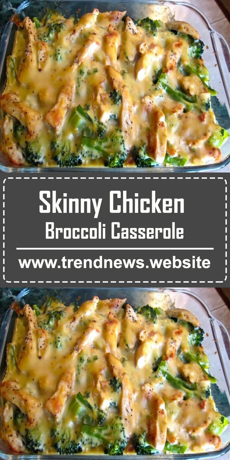 Skinny Chicken Broccoli Casserole Healthy Dinner Recipes Easy