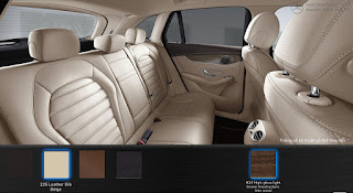 Màu nội thất Mercedes GLC 300 4MATIC Coupe 2016 Nội thất Mercedes GLC 300 4MATIC Coupe 2016 màu Vàng Silk 225