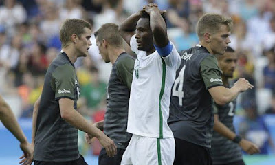 Rio 2016: Nigeria 0-2 Germany - Nigeria loses semi-final match, to face Honduras in 3rd place match for Bronze medal