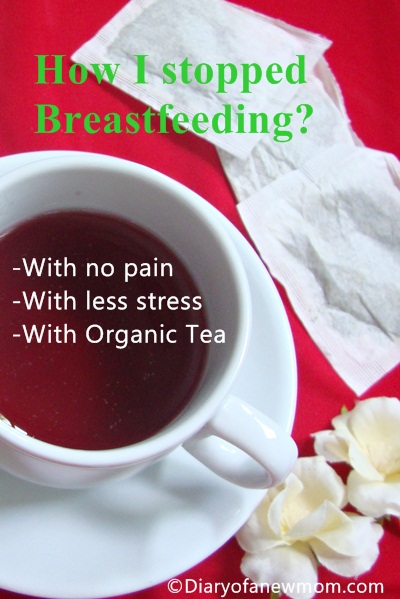 How I stopped breastfeeding with Earth Mama Angel Baby Organic No More Milk Tea 