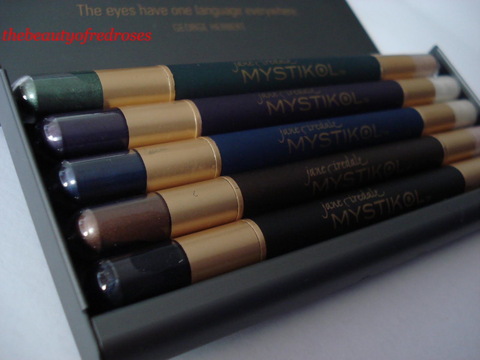 The Beauty of Red Roses Review Jane Iredale Mystikol Pencil Box