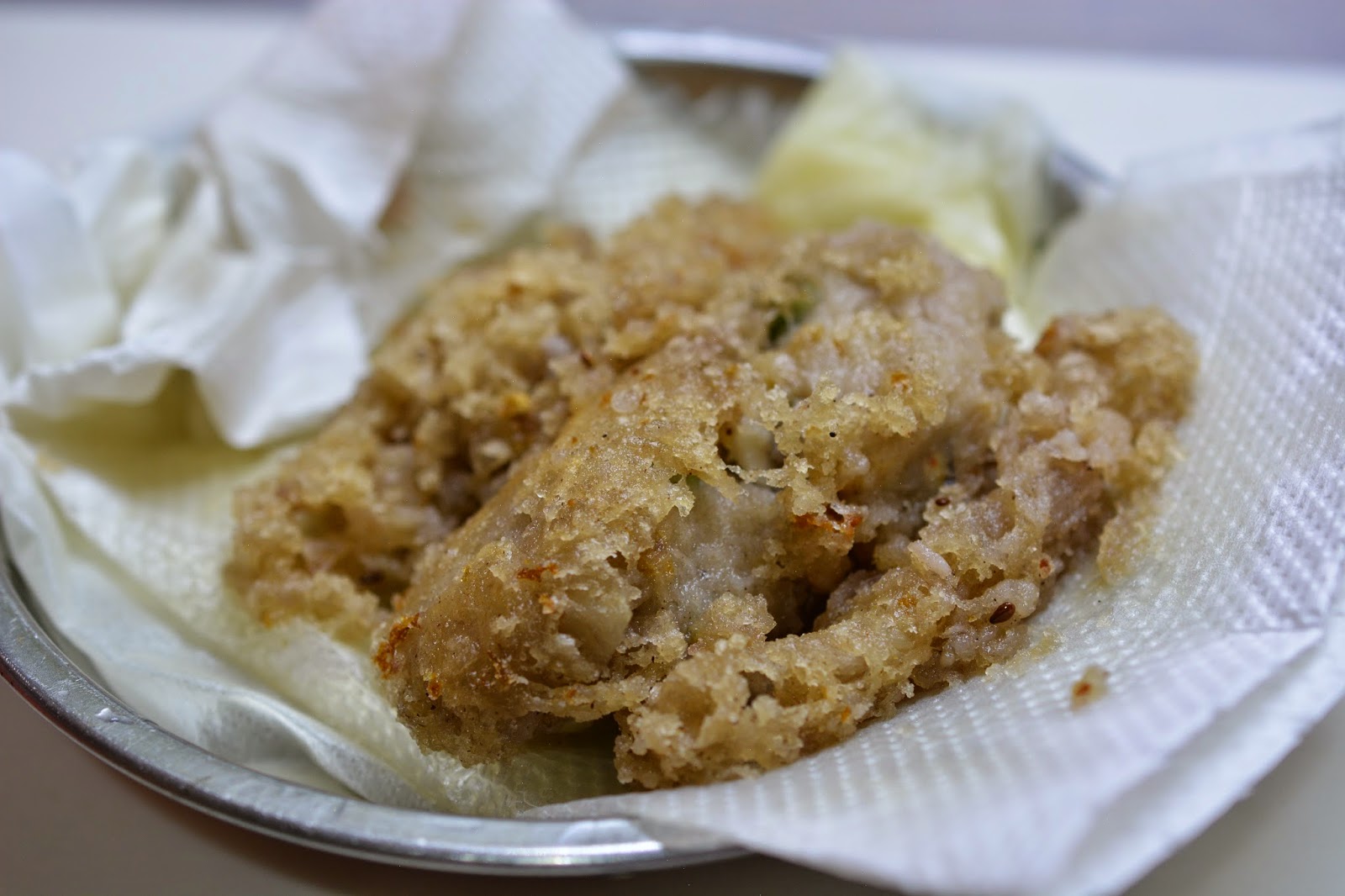 Crispy Wu Kok ...Yam Puff - Paula Cooking Fingers
