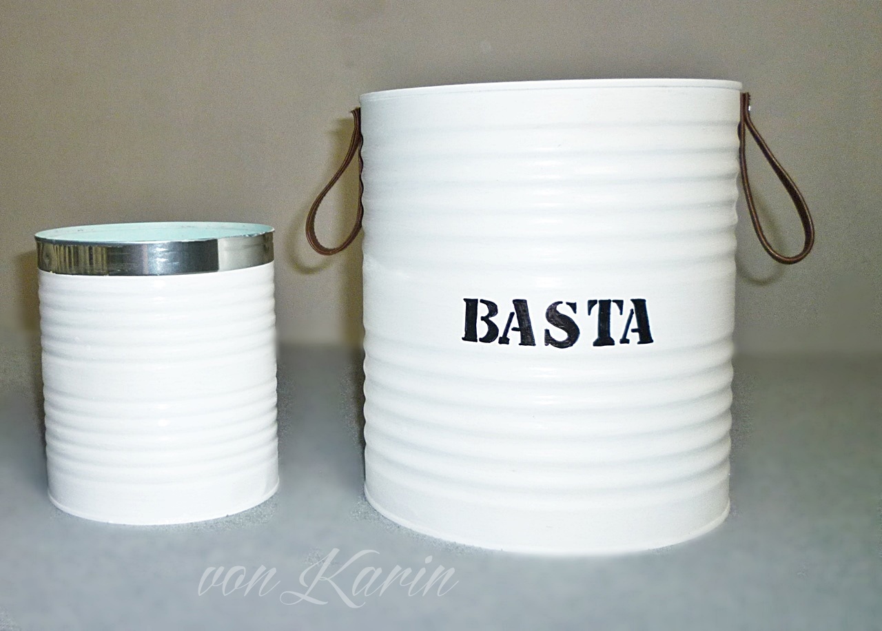 Upcycling: Große Dosen - kleine Dosen