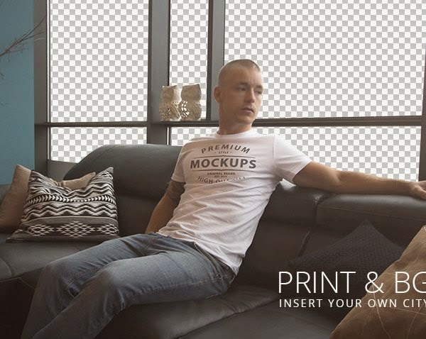 T-shirt PSD Mockup