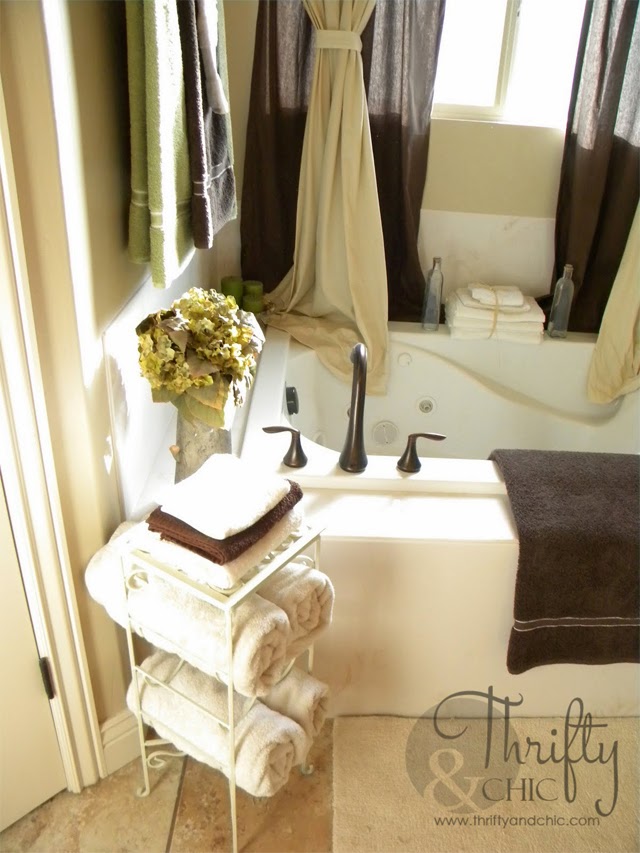 Wine Rack Towel Holder DIY Decoration