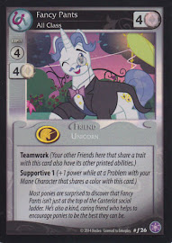 My Little Pony Fancy Pants, All Class The Crystal Games CCG Card