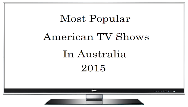 Popular American tv shows in Australia