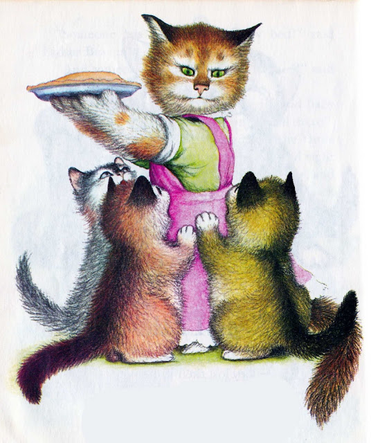 Three Kittens, Mittens, Children's Books, Illustration, Mid Century Modern, My Retro Reads, Vintage, Picture Books, Garth Williams, Bedtime Stories