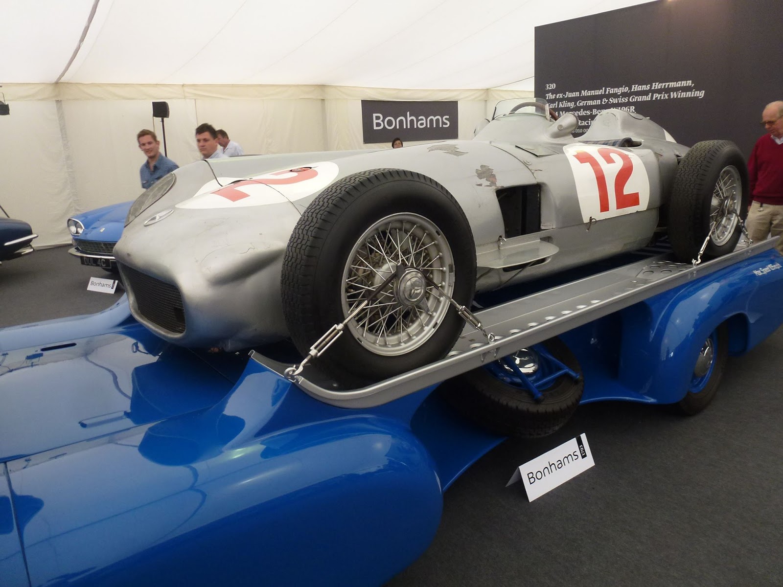 Mercedes Benz w196 Фанхио
