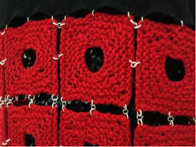 combinar crochet con tela, patrones ganchillo