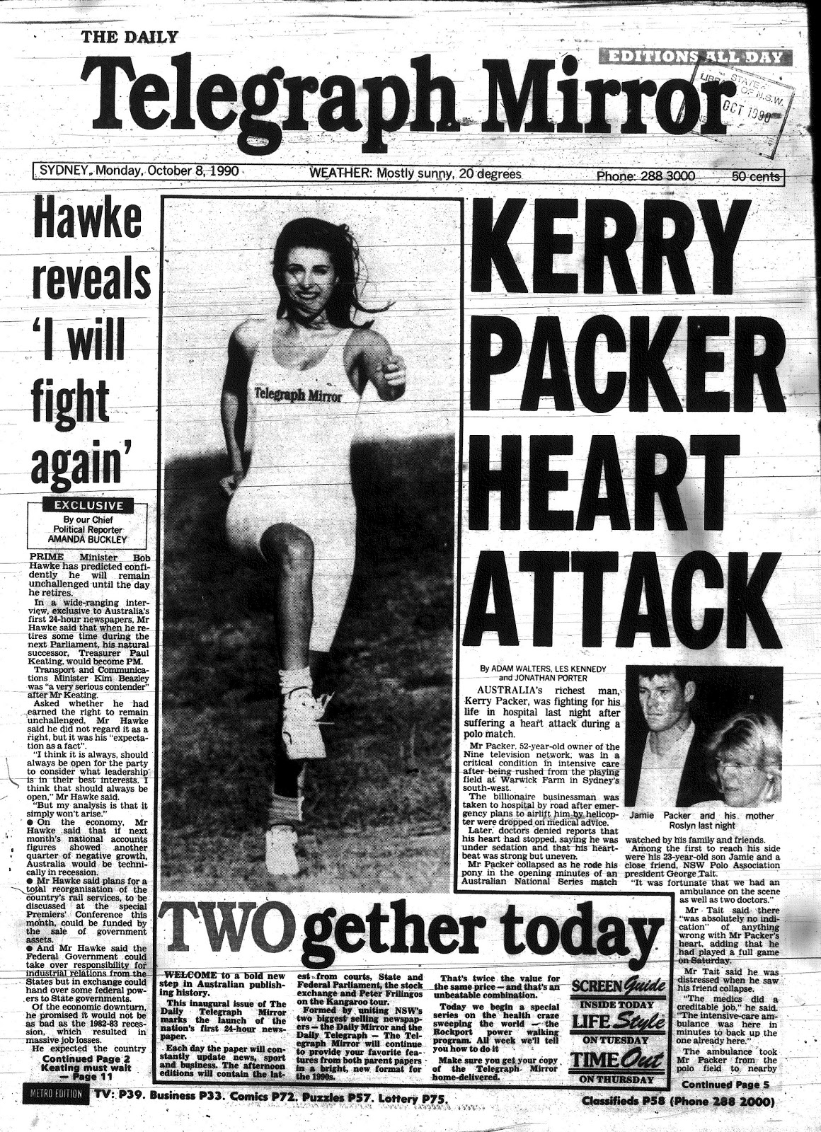 Fab Sydney Flashbacks 1990 The birth of Sydney's 24 hour newspaper