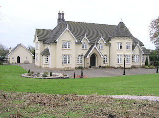 a large traditional house