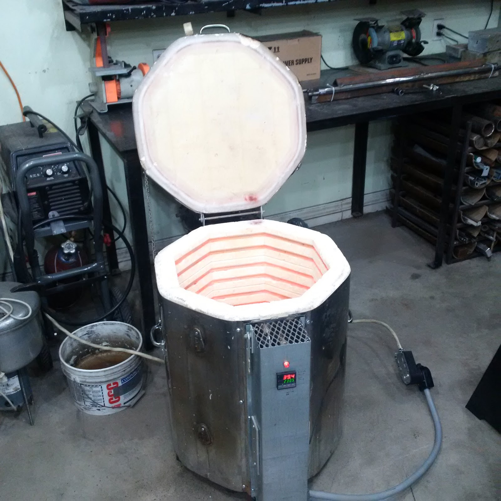 Another Day Another Project: Converting Manual Gare Kiln ... pid controller wiring diagram kiln 