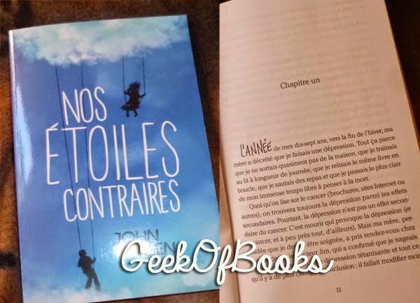 Geek Of Books: Nos étoiles contraires - John Green