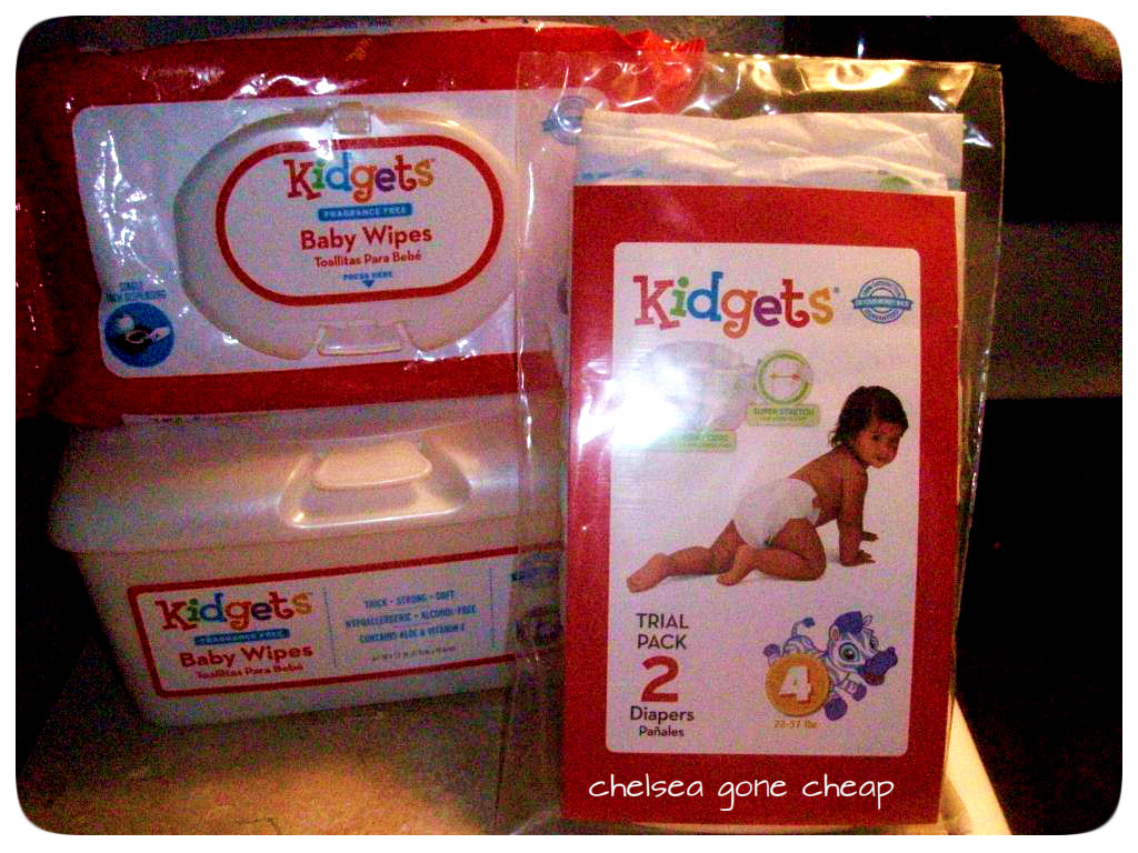 Chelsea Gone Cheap Kidgets Diapers and Wipes