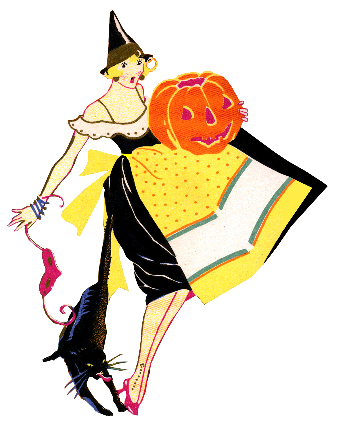 vintage witch clipart - photo #6