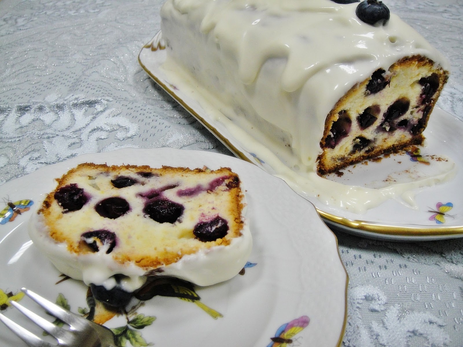 Maryam's Culinary Wonders 477. Blueberry Loaf Cake