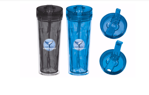 Hot & Cold Flip & Sip Geometric Tumbler